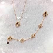 Fortok Van Cleef & Arpels Five-flower Bracelet Gold - 1