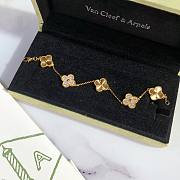 Fortok Van Cleef & Arpels Five-flower Bracelet Gold - 6