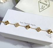 Fortok Van Cleef & Arpels Five-flower Bracelet Gold - 4