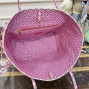 Fortok Louis Vuitton Neverfull MM Bag Pink M22980 31x28x14cm - 5