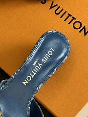 Fortok Louis Vuitton Neo Revival Mule Monogram Denim - 4