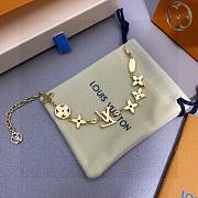 Fortok Louis Vuitton Monogram Gold Charm Bracelet - 3