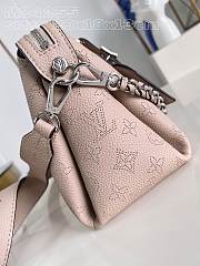 Fortok Louis Vuitton Mahina Hand It All PM Bag Pink M24255 29x18x13cm  - 4