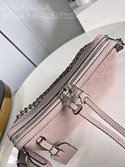 Fortok Louis Vuitton Mahina Hand It All PM Bag Pink M24255 29x18x13cm  - 5