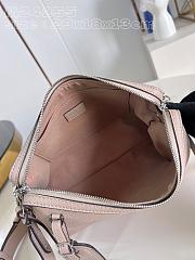 Fortok Louis Vuitton Mahina Hand It All PM Bag Pink M24255 29x18x13cm  - 6