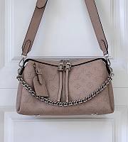 Fortok Louis Vuitton Mahina Hand It All PM Bag Pink M24255 29x18x13cm  - 1