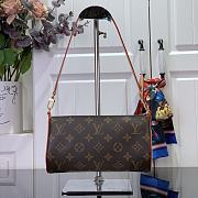 Fortok Louis Vuitton Pochette Tirette Bag M47123 22x12x5.5cm - 3