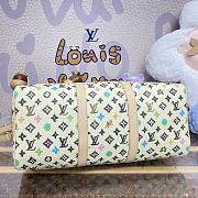 Fortok Louis Vuitton x Tyler Keepall Bandoulière 45 Bag White M25233 45x27x20cm - 6