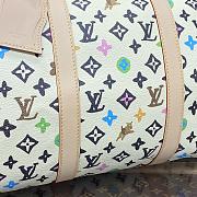 Fortok Louis Vuitton x Tyler Keepall Bandoulière 45 Bag White M25233 45x27x20cm - 2