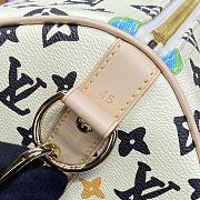 Fortok Louis Vuitton x Tyler Keepall Bandoulière 45 Bag White M25233 45x27x20cm - 3
