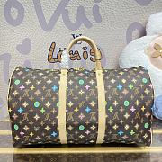 Fortok Louis Vuitton x Tyler Keepall Bandoulière 50 Bag Brown M24901 50x29x23cm - 6