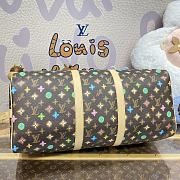 Fortok Louis Vuitton x Tyler Keepall Bandoulière 50 Bag Brown M24901 50x29x23cm - 3