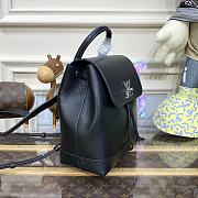 Fortok Louis Vuitton LockMe Backpack Black M41815 22x28x13cm - 6