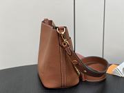 Fortok Louis Vuitton Lock and Walk Bucket Bag Brown M24165 20x20.5x12cm - 6