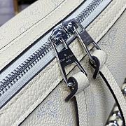 Fortok Louis Vuitton Mahina Hand It All PM Bag Cream M24255 29x18x13cm - 2