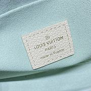 Fortok Louis Vuitton Pochette Félicie Bag Cream White and Green M83025 21x12x3cm - 4