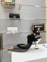 Fortok Fendace Pointed Toe Back High Heels - 1