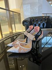 Fortok Fendi Colibrì Slingback Sandals - 1