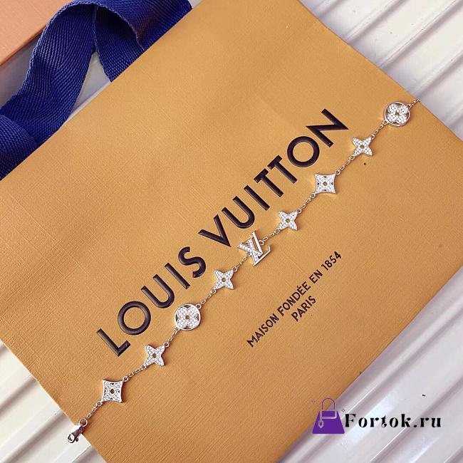 Fortok Louis Vuitton Nine Flowers Bracelet Silver - 1