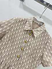 Fortok Dior Beige Jacquard Dress - 5