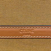 Fortok Celine Folco Triomphe Canvas and Calfskin Bag 191502 18x17x6.5cm - 2