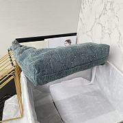 Fortok Chanel Bag Denim Blue 35x37x8cm - 6