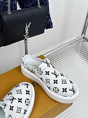 Fortok Louis Vuitton Birkenstock Slippers White & Black - 4