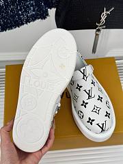 Fortok Louis Vuitton Birkenstock Slippers White & Black - 6
