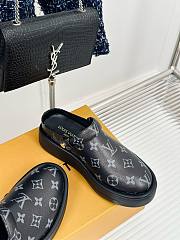 Fortok Louis Vuitton Birkenstock Slippers Black - 5