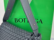Fortok Bottega Veneta Cobble Shoulder Bag Grey 709418 26x21x9cm - 5