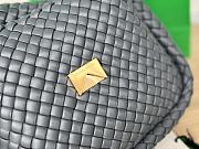 Fortok Bottega Veneta Cobble Shoulder Bag Grey 709418 26x21x9cm - 3