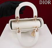 Fortok Dior Lady ABC Bag White 20x16x8cm - 2