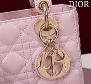 Fortok Dior Lady ABC Bag Pink 20x16x8cm - 2