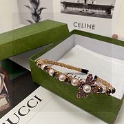 Fortok Gucci Classic GG Bee Headband - 6