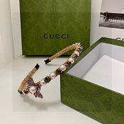 Fortok Gucci Classic GG Bee Headband - 5