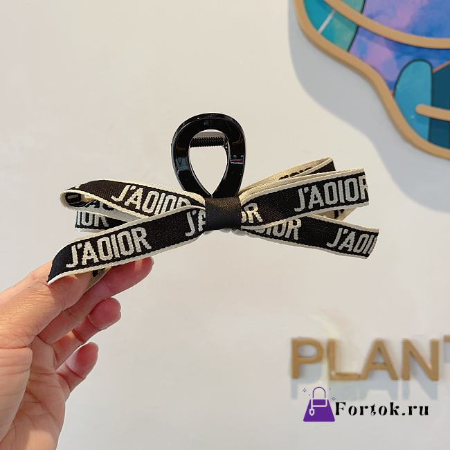 Fortok Dior Bow Hair Clip - 1