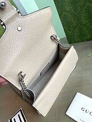 Fortok Gucci Small Dionysus Top Handle Bag Beige & White GG Supreme Canvas G752029 18×12×6cm - 4