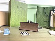 Fortok Gucci Small Dionysus Top Handle Bag Beige & Ebony GG Supreme Canvas G752029 18×12×6cm - 5