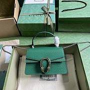 Fortok Gucci Small Dionysus Top Handle Bag Green 752029 18×12×6cm - 1