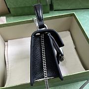 Fortok Gucci Small Dionysus Top Handle Bag Black 752029 18×12×6cm - 6