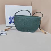 Fortok Burberry Chess Bag Dark Green 55111 25×6.5×17.5cm - 6