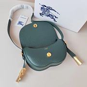 Fortok Burberry Chess Bag Dark Green 55111 25×6.5×17.5cm - 2