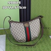 Fortok Gucci Ophidia Half Moon Hobo Bag 598125 30x22.5x5cm - 1