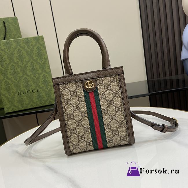 Fortok Gucci Ophidia GG Super Mini Bag 26.5x15x5.5cm - 1