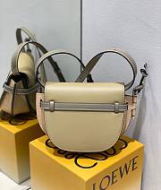 Fortok Loewe Gate Dual Bag Clay Green & Beige 21x12.5x9cm - 4