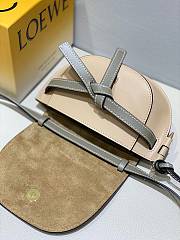 Fortok Loewe Gate Dual Bag Clay Green & Beige 21x12.5x9cm - 3