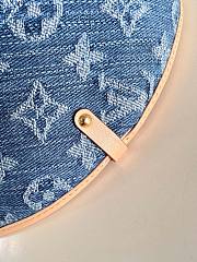 Fortok Louis Vuitton Monogram Essential Bucket Denim - 5