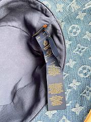 Fortok Louis Vuitton Monogram Essential Bucket Denim - 6