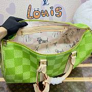 Fortok Louis Vuitton Keepall Bandoulière 50 Bag Green N40667 50x29x23cm - 2