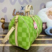 Fortok Louis Vuitton Keepall Bandoulière 50 Bag Green N40667 50x29x23cm - 4